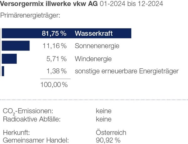 Darstellung Versorgermix
